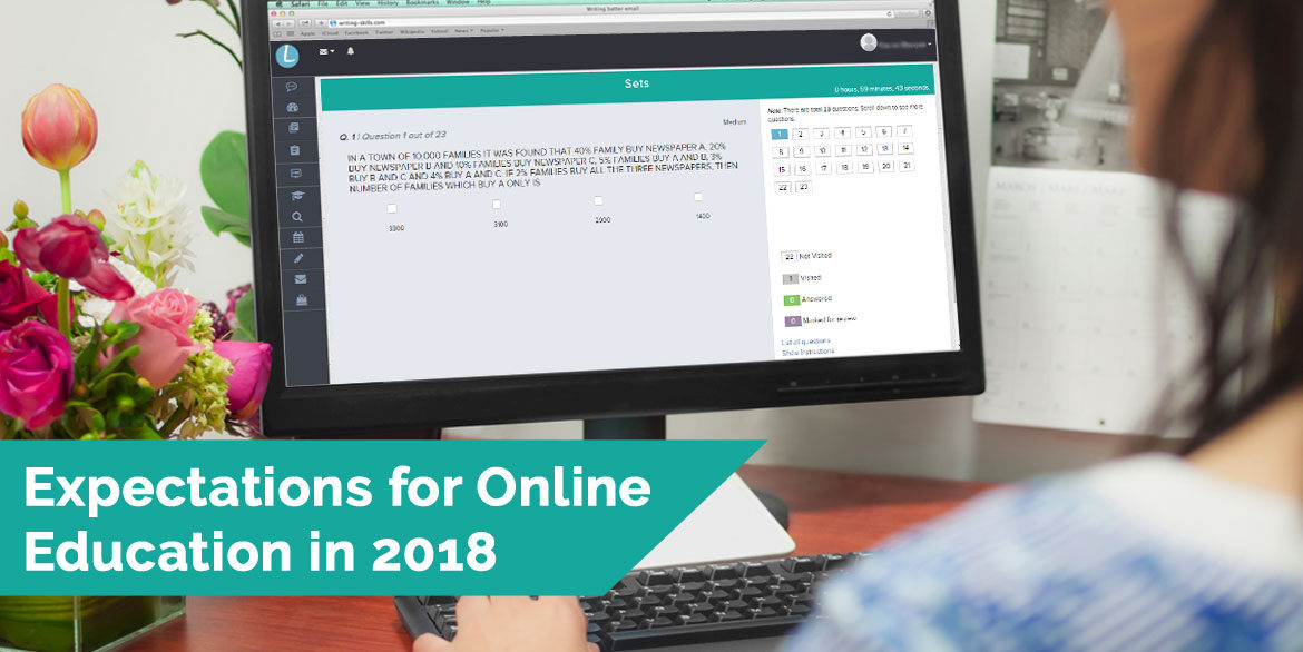 Expectations for online education in 2018